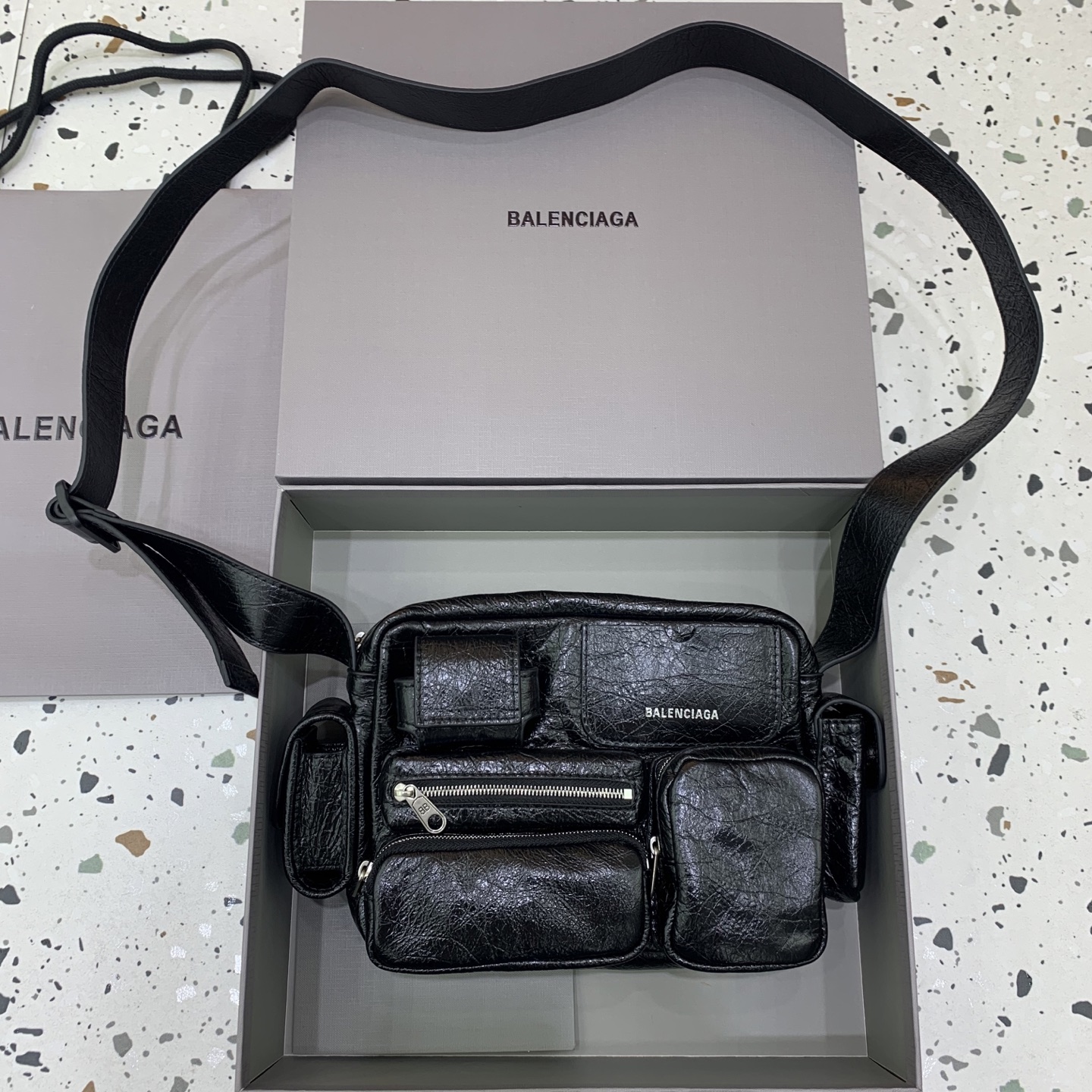 [Balenciaga] 발렌시아가 슈퍼비지 카메라 백