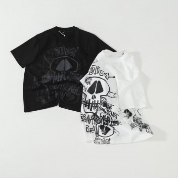 [Stussy] 스투시 스컬 피그먼트 다이드 티셔츠