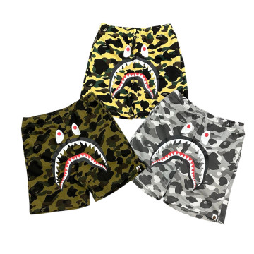 [BAPE] 베이프 퍼스트 카모 샤크 레귤러 핏 스웨트 쇼츠