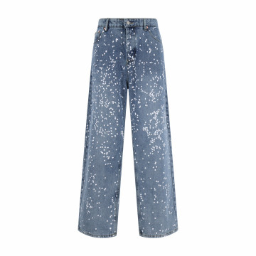 [MAISON MARGIELA] 메종 마르지엘라 페인트 스플래터 파이브 포켓 진