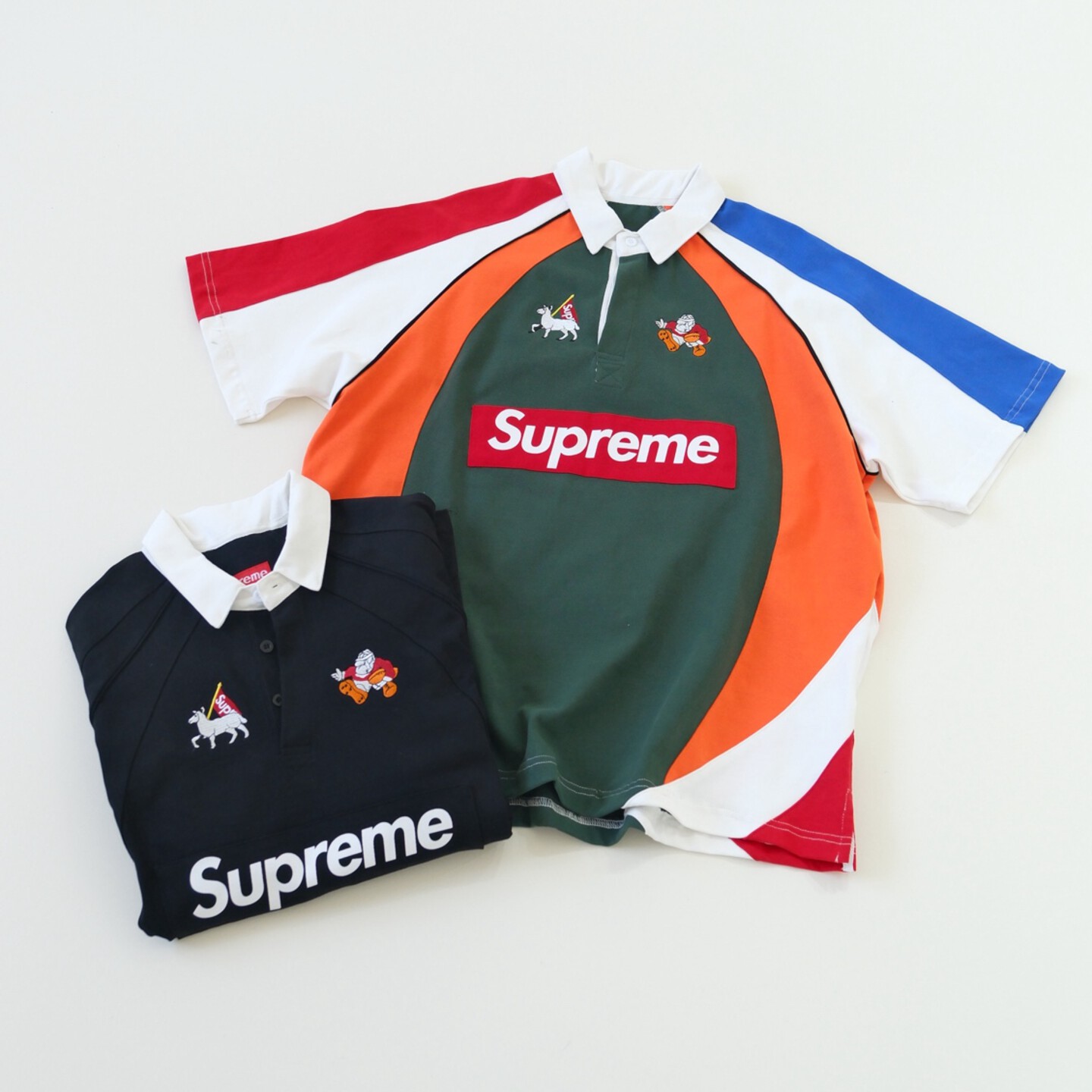 [Supreme] 슈프림 숏슬리브 럭비 티셔츠
