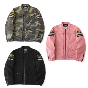 [Supreme x Vanson] 슈프림 x 밴슨 레더스 코듀라 자켓