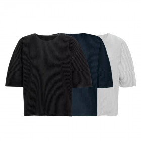 [Homme Plisse Issey Miyake] 옴므 플리세 이세이 미야케 플리츠 반팔 티셔츠