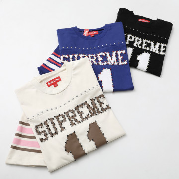 [Supreme] 슈프림 스터드 숏슬리브 풋볼 탑