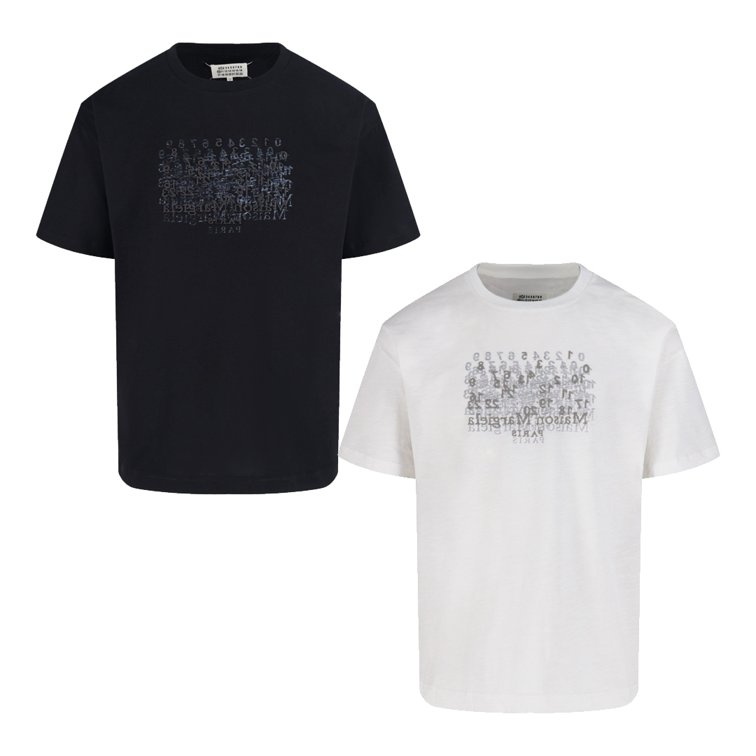 [MM6 Maison Margiela] 메종 마르지엘라 넘버릭 티셔츠