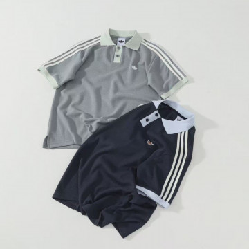 [Adidas] 아디다스 와플 니트 폴로 셔츠