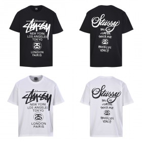 [STUSSY] 스투시 월드투어 반팔 티셔츠