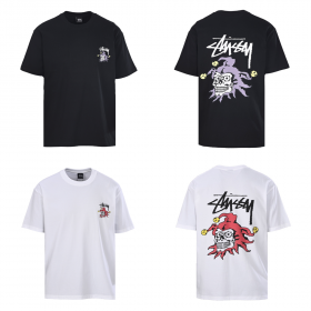 [STUSSY] 스투시 조커 프린팅 반팔 티셔츠