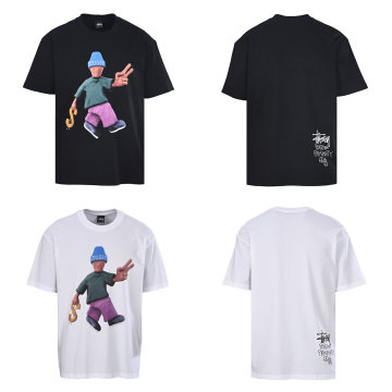 [STUSSY] 스투시 피스 앤 프로스페리티 반팔 티셔츠