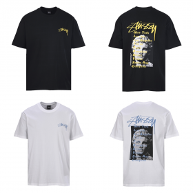 [STUSSY] 스투시 스태츄 반팔 티셔츠