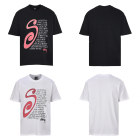[STUSSY] 스투시 S 토크 피그먼트 다이드 반팔 티셔츠