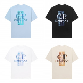 [C.P. Company] C.P. 컴퍼니 30/1 저지 숏슬리브 로고 티셔츠