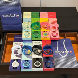 [Swatch x Audemars Piguet] 스와치 x 오데마 피게 바이오세라믹 로얄 팝 + 스트랩 포함