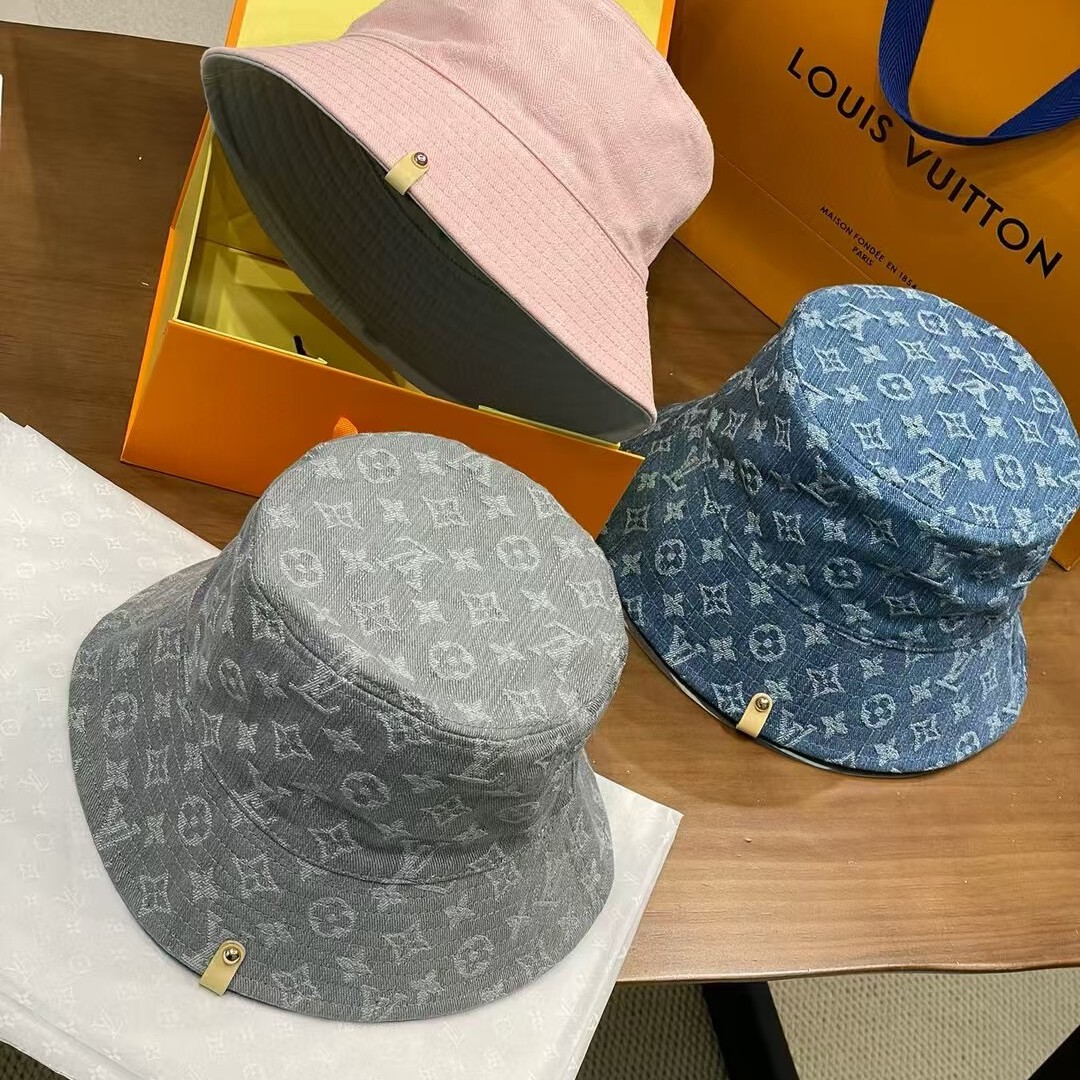 [Louis Vuitton] 루이비통 데님 버킷햇