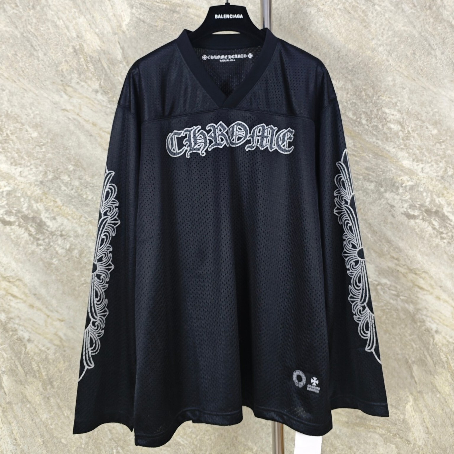 [Chrome Hearts] 크롬하츠 메쉬 스타디움 롱슬리브 저지