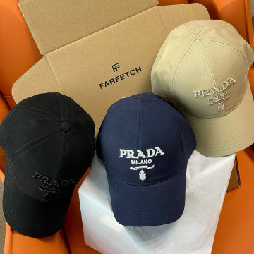 [Prada] 프라다 드릴 베이스볼 캡