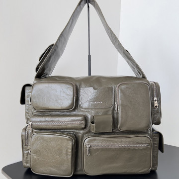 [Balenciaga] 발렌시아가 슈퍼비지 라지 슬링백 다크그린