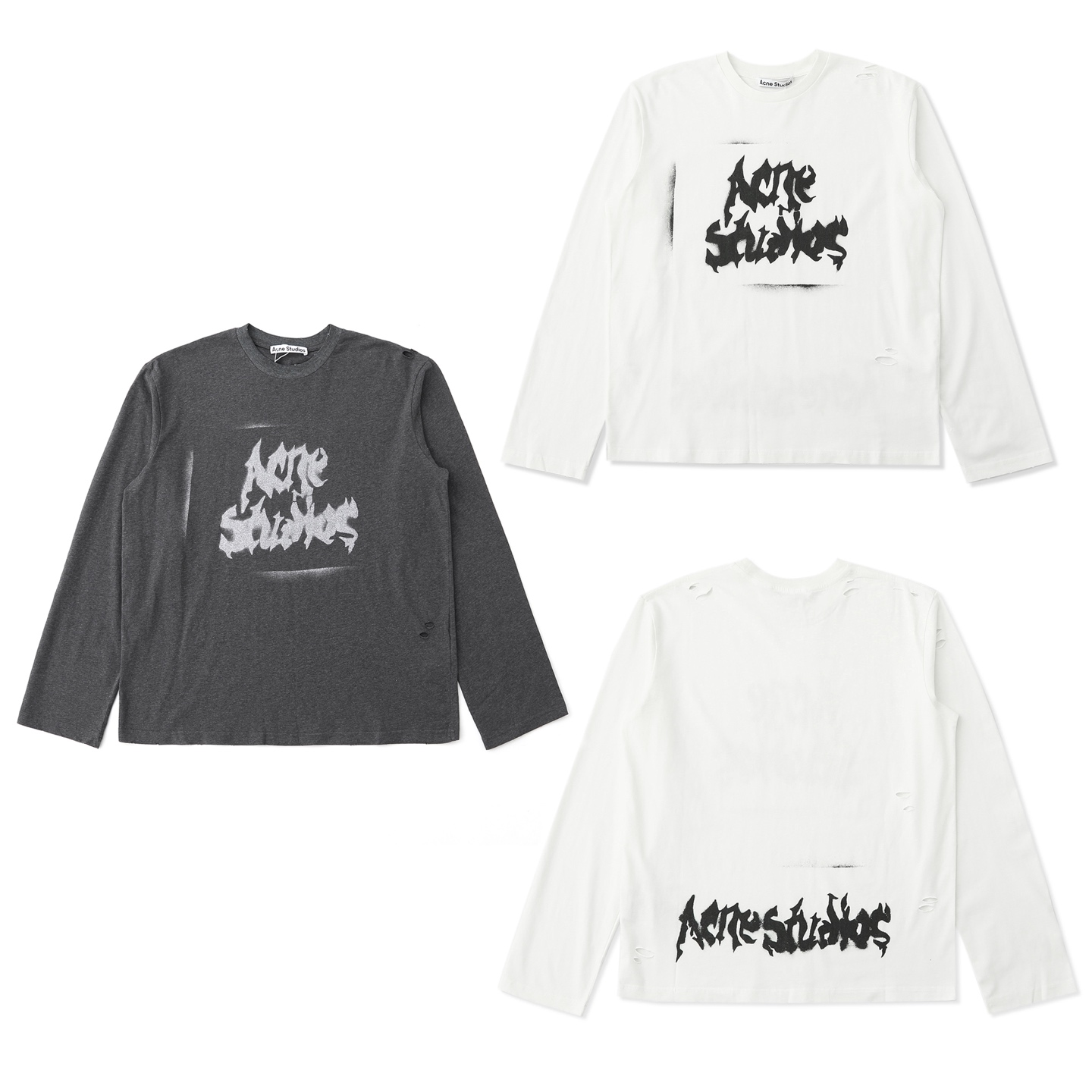 [Acne Studios] 아크네 스튜디오 고딕 로고 티셔츠