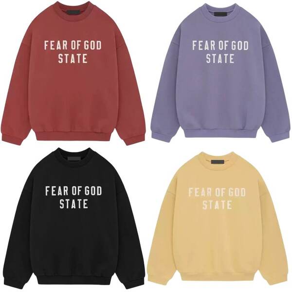 [FearofGod] 피어오브갓 에센셜 헤비 플리스 오버핏 스웨트셔츠