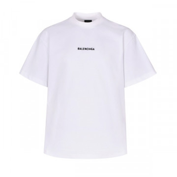[Balenciaga] 발렌시아가 로고 티셔츠 화이트