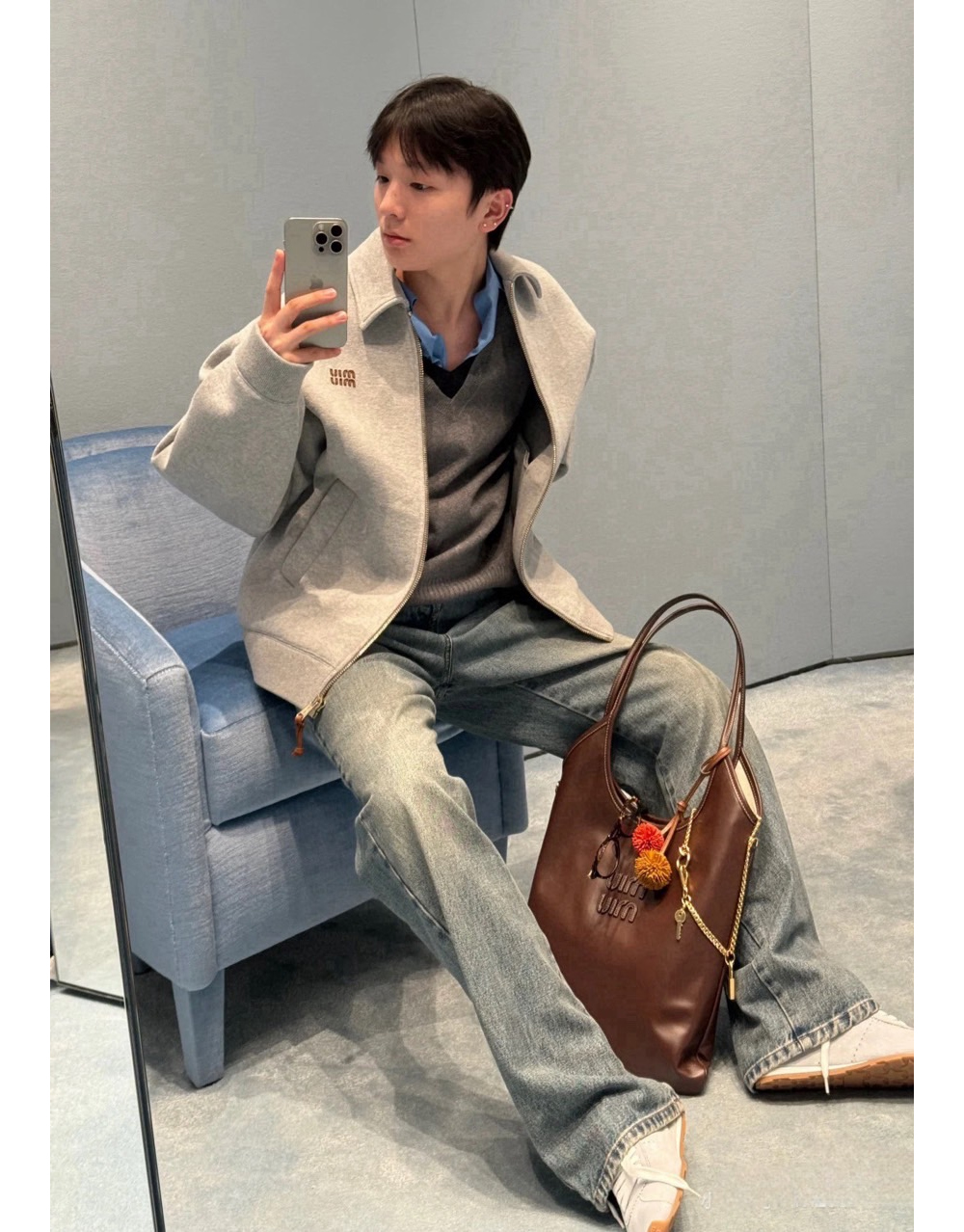 재킷 모델 착용 이미지-S12L13