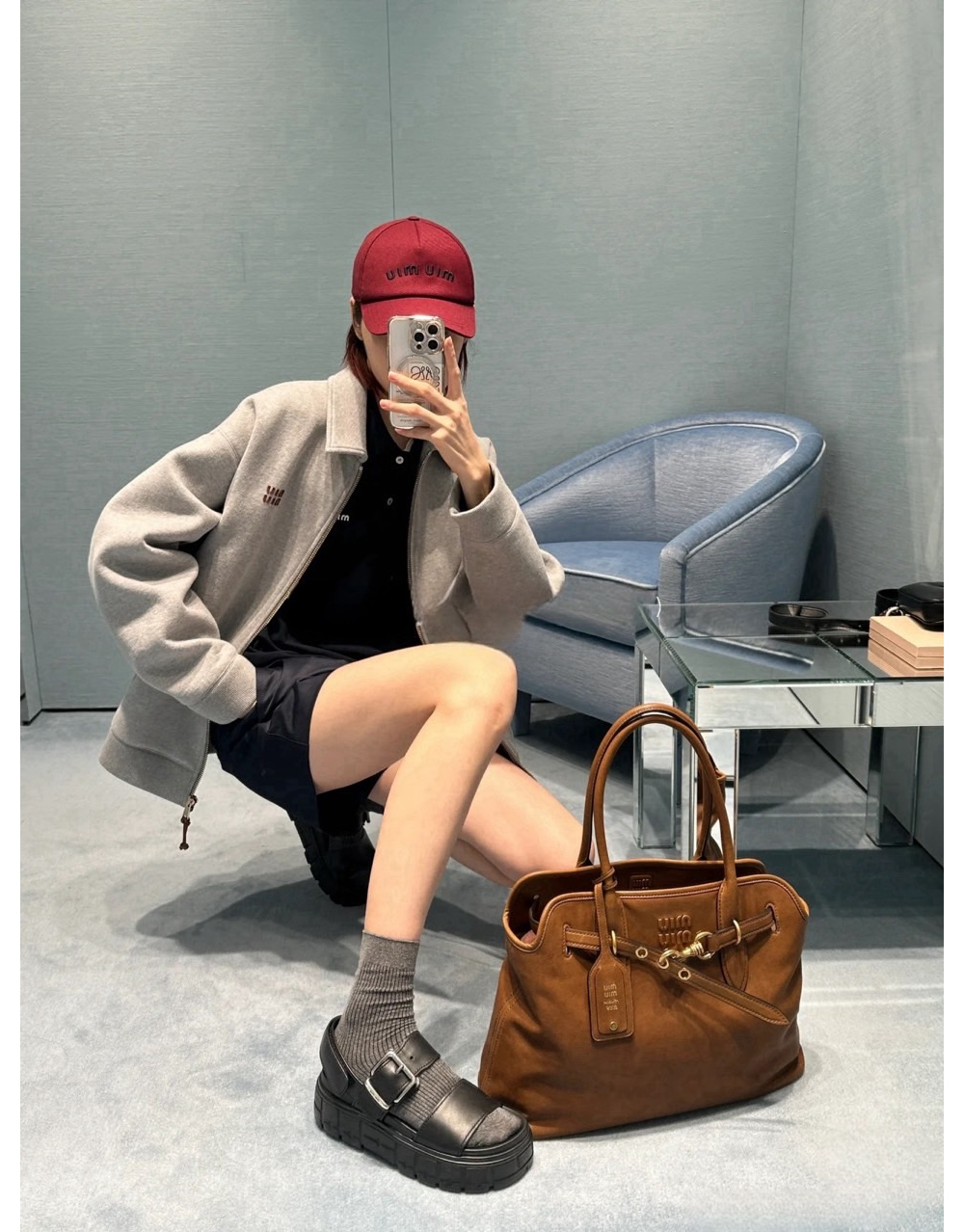 재킷 모델 착용 이미지-S12L17